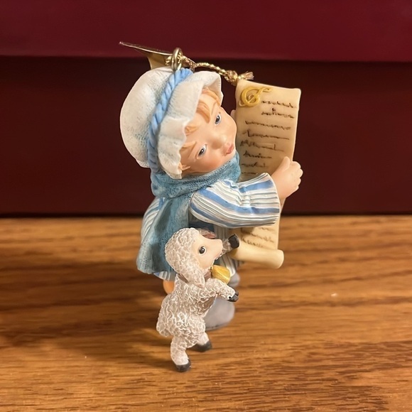 Heirloom ornament - I bring you tidying of great joy - the shepherd of Bethlehem - Picture 2 of 5